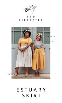 Estuary Skirt Pattern - Sew Liberated