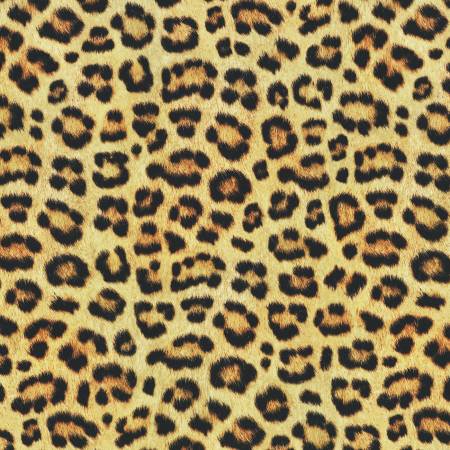 Wild Cheetah Mandalay Performance Knit Prints --- Robert Kaufman
