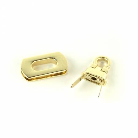 Pocket Flip Lock Gold