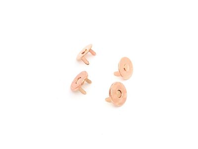 Magnetic Snap 1/2 inch - Rose Gold -- - Sallie Tomato