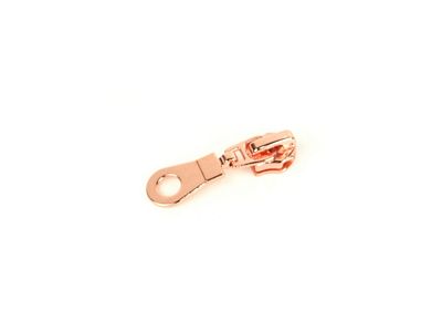 Donut #5 Zipper Sliders - Rose Gold-- Sallie Tomato