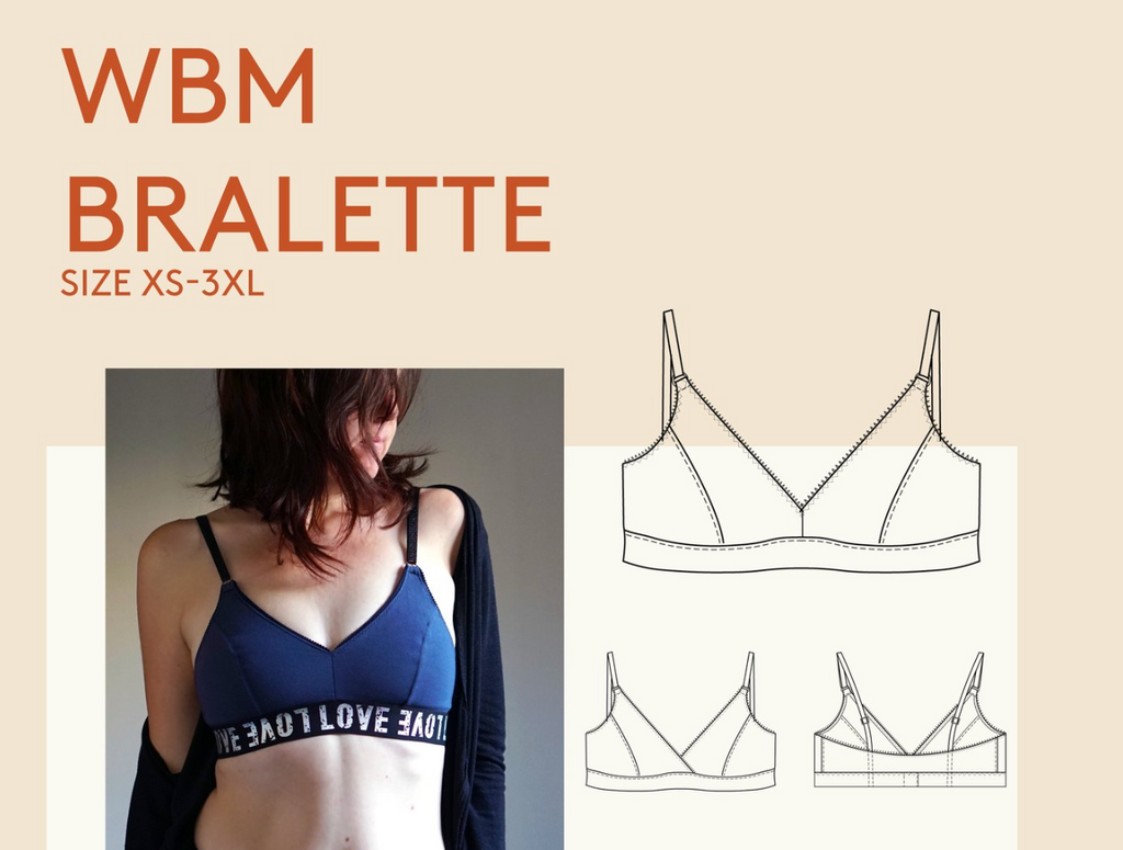 Bralette Pattern -- Wardrobe by Me – Three Little Birds Sewing Co.