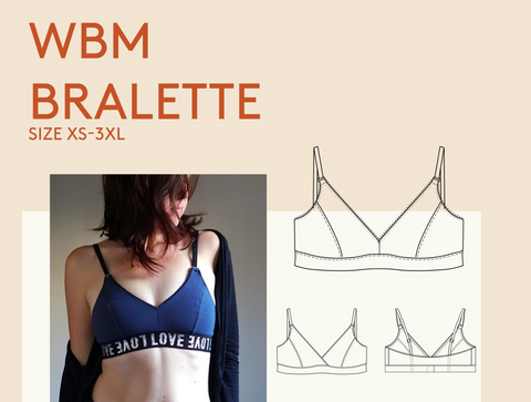 Bralette Pattern -- Wardrobe by Me