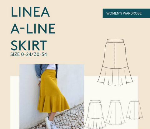 Linea Skirt Pattern -- Wardrobe by Me