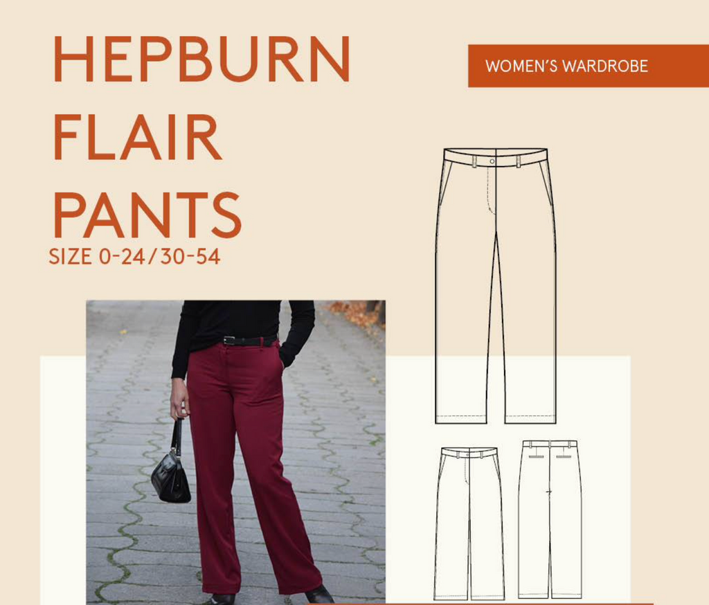 Hepburn Pants Pattern -- Wardrobe by Me