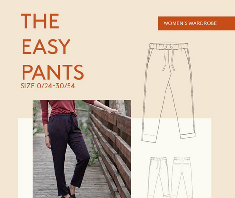 The Easy Pants Pattern -- Wardrobe by Me