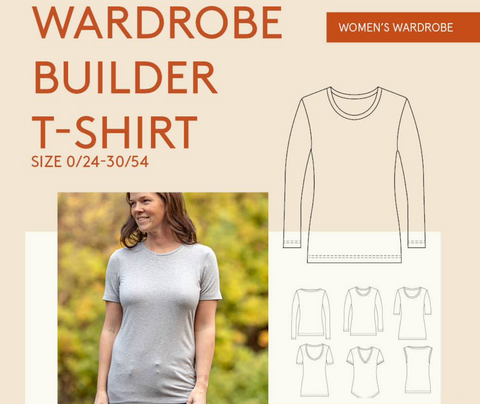 Wardrobe Builder Tee Pattern -- Wardrobe by Me