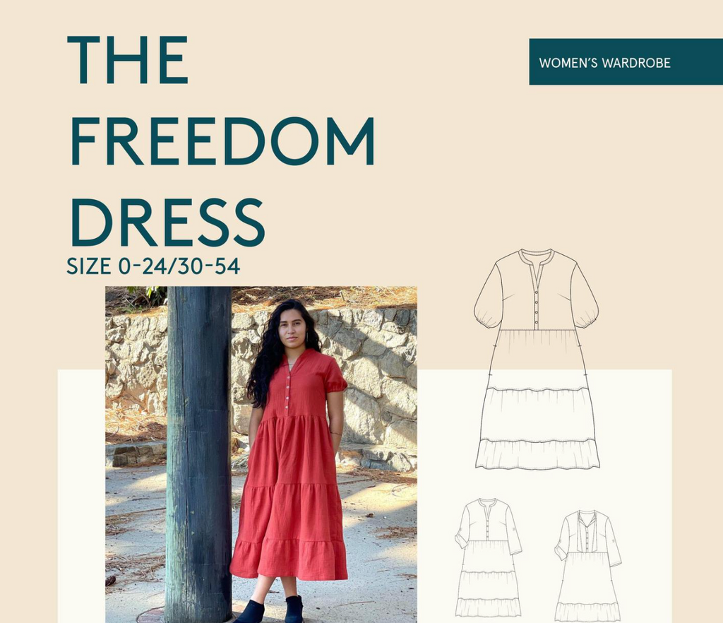The Freedom Dress Pattern -- Wardrobe by Me