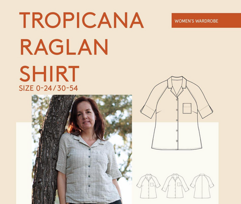 The Tropicana Shirt Pattern -- Wardrobe by Me