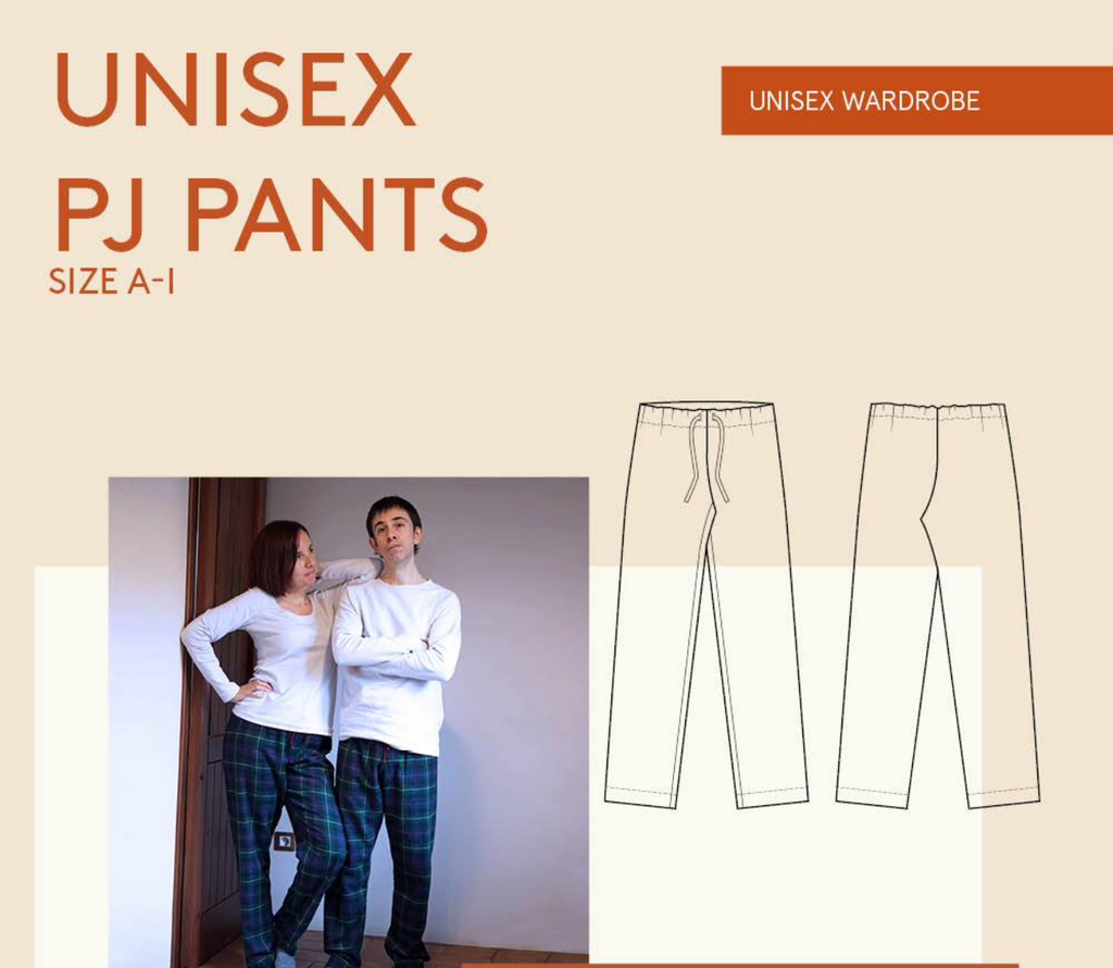 Unisex PJs Pattern -- Wardrobe by Me