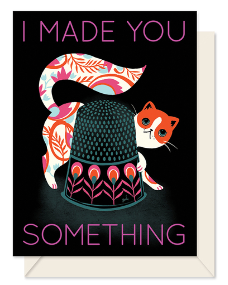 I Made Something for You Card -- Craftedmoon by Sarah Watts