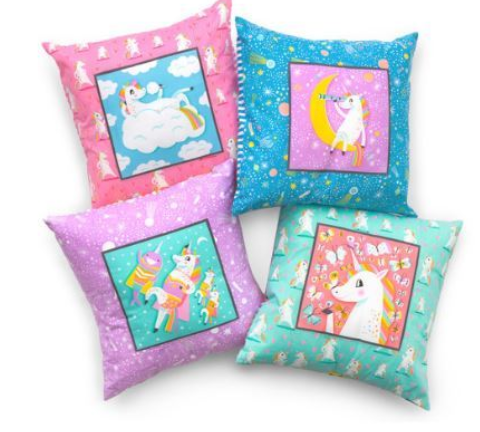 Magical Rainbow Unicorn Panel by Hello! Lucky  -- Robert Kaufman
