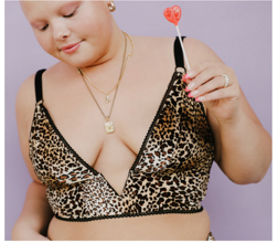 Madalynne X Simplicity 9478 DIY Bra Kit: Leopard  -- Madalynne Intimates