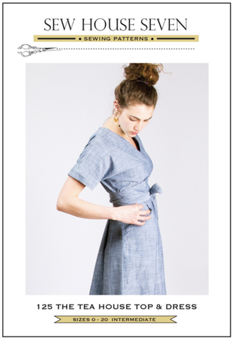 The Tea House Top and Dress Pattern --- Sew House Seven