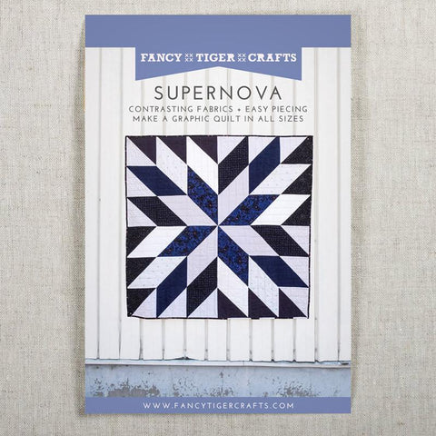 Supernova Quilt pattern - Fancy Tiger Crafts