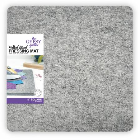 Wool Pressing Mat 17in x 17in x 1/2in Thick -- The Gypsy Quilter