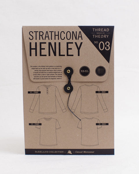 Strathcona Henley Sewing Pattern by Thread Theory