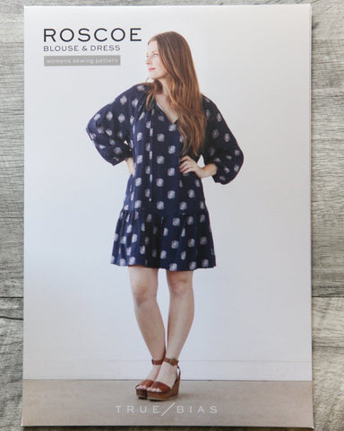 Roscoe Blouse & Dress Pattern -- True Bias Patterns