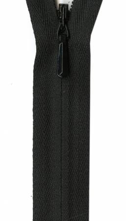 Unique Invisible Zipper Black 14in