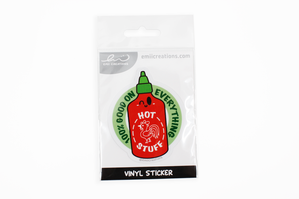 Sriracha Good On Everything Vinyl Sticker