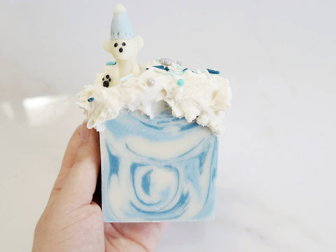 Frosty Bear Artisan Soap Christmas Soap