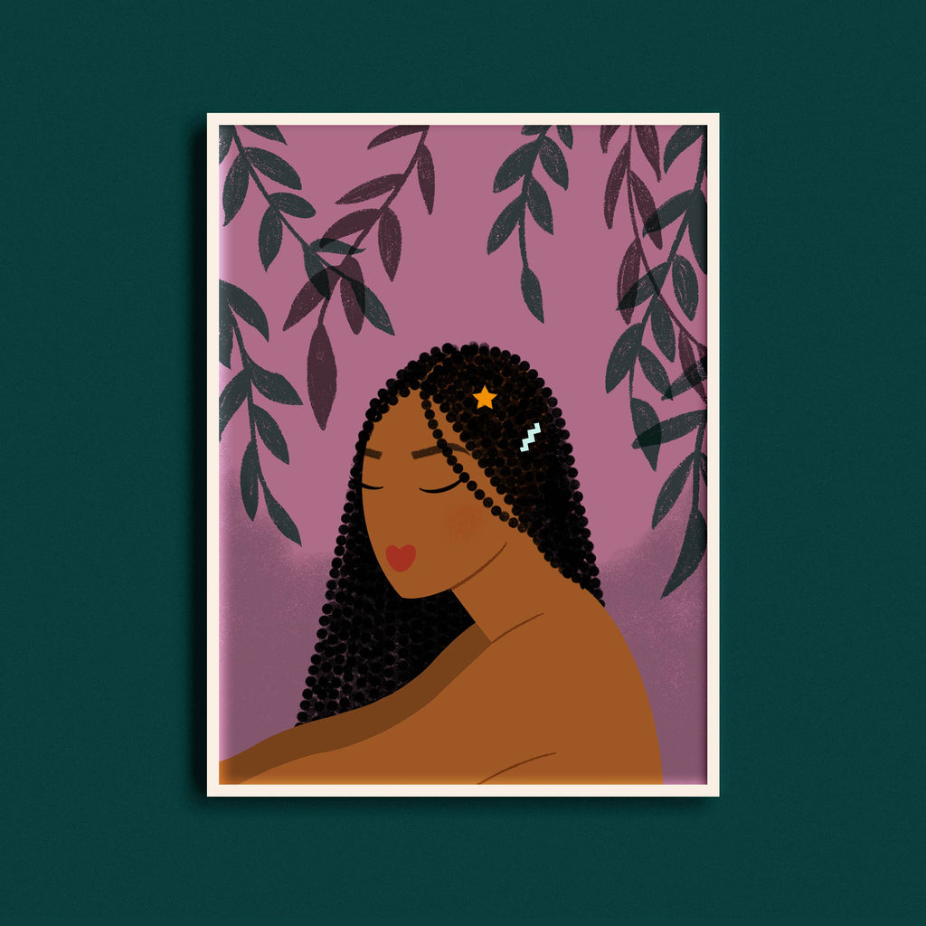 Meditate 8x10 Art Print