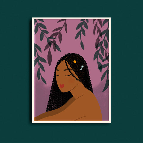 Meditate 8x10 Art Print