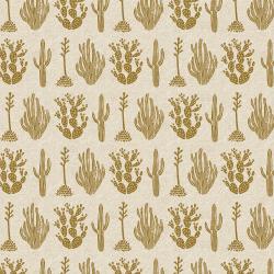 Desert in Twinkle Metallic Canvas -- All Through the Land by Amelie Mancini  for Cotton + Steel