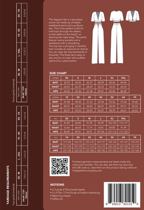 Saguro Pattern -- Friday Pattern Co.