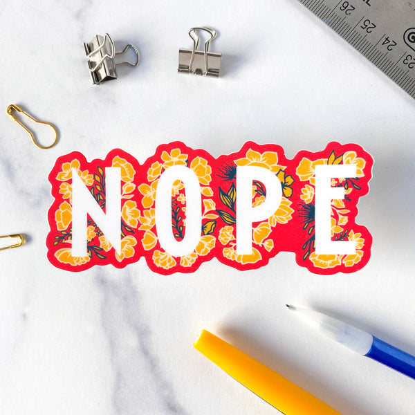 NOPE - Vinyl Sticker