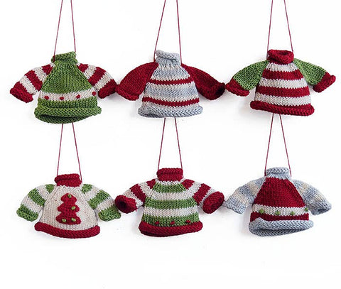 Tiny Sweater Ornaments
