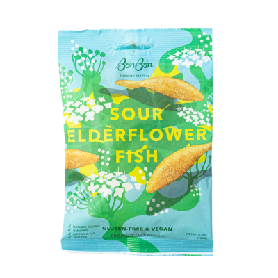Sour Elderflower Fish - 5.2oz (150g)