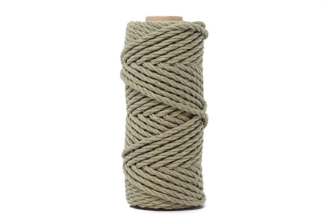 Cotton Rope Zero Waste 5 Mm - 3 Ply - Oregano