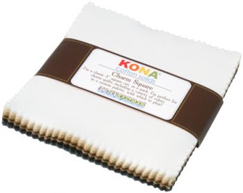 Kona Neutrals Palette Charm Pack -- Robert Kaufman Fabrics
