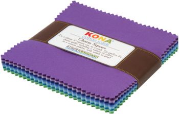 Kona Sunset Palette Charm Pack -- Robert Kaufman Fabrics