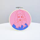 Dolly Parton Embroidery Kit -- Holly Oddly