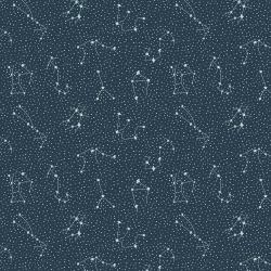 Galaxy in Dark Sky  -- Cosmic Sea by Calli & Co -- Cotton + Steel