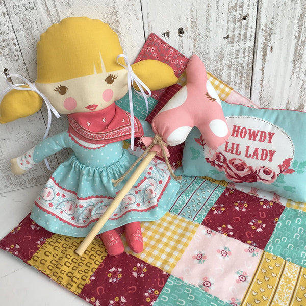 Stacy Iest Hsu Childrens Novelty Panel Lil Lady Doll