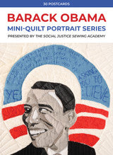 Barack Obama Mini-Quilt Portrait Series