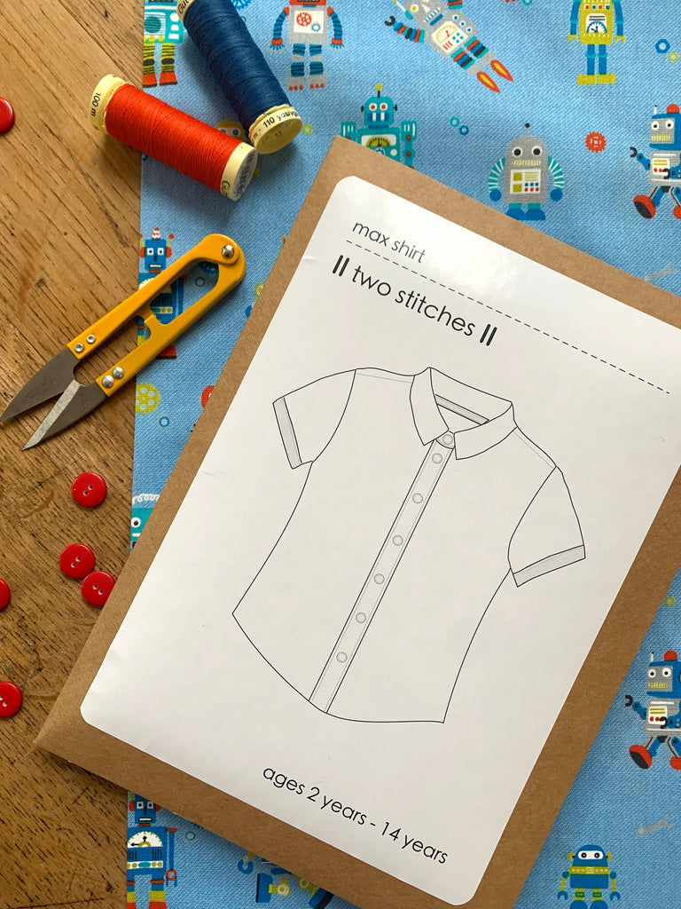 Max Shirt   Sewing Pattern for Childrenswear