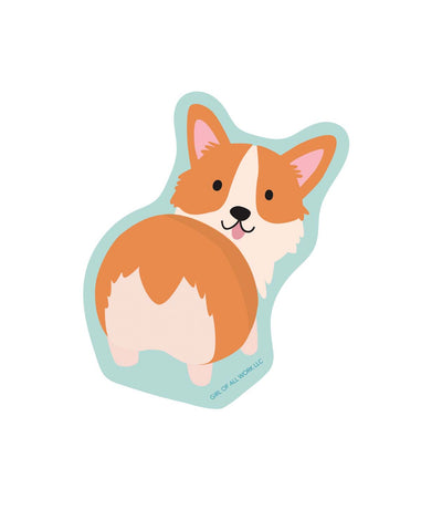 Corgi Vinyl Sticker