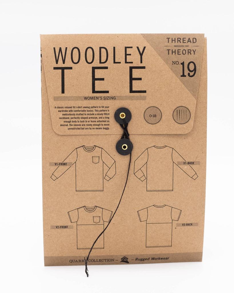 Woodley Tee Tissue Sewing Pattern - Women's Sizing