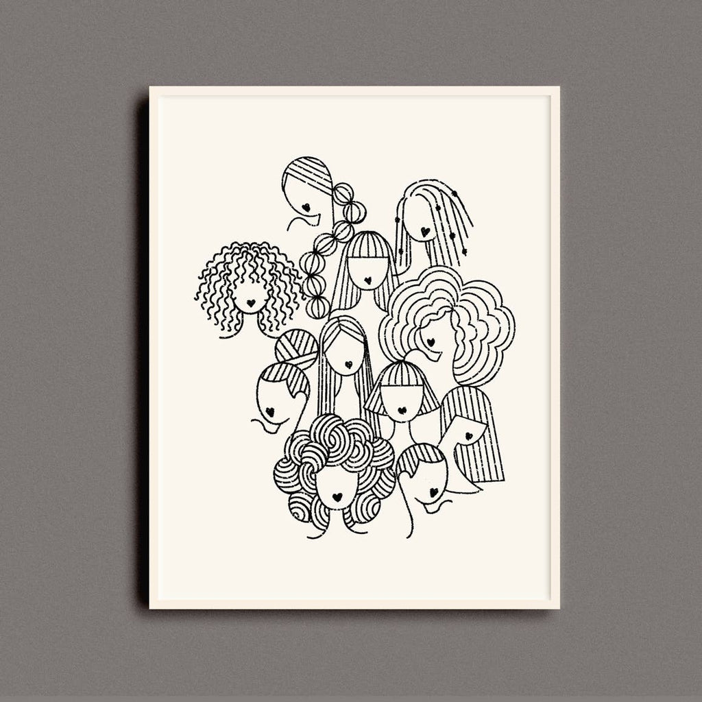Sup Ladies 8x10 Art Print