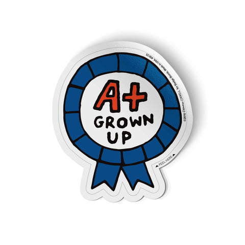 Gemma Correll - A+ Grown Up Sticker