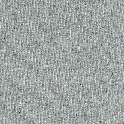 GREY from French Terry Grey Speckle -- Robert Kaufman