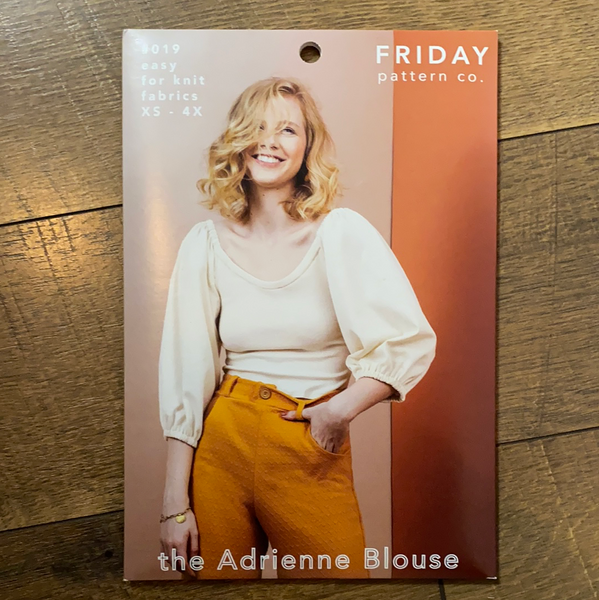 Friday Pattern Co. Adrienne Blouse