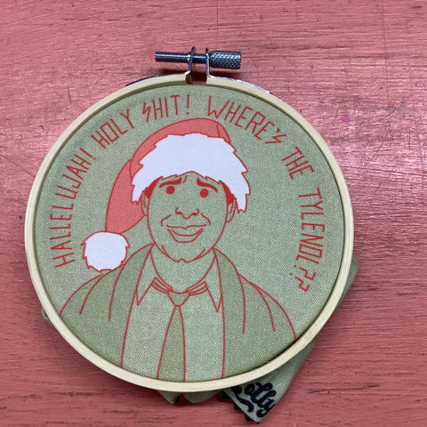 Christmas Vacation Clark Embroidery Kit