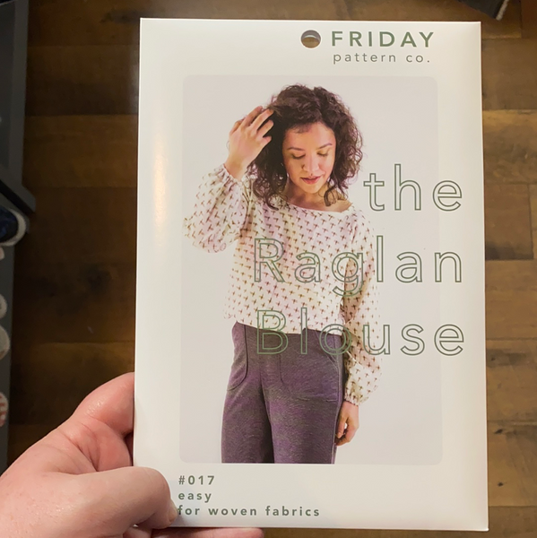 The Raglan Blouse Pattern -- Friday Pattern Company