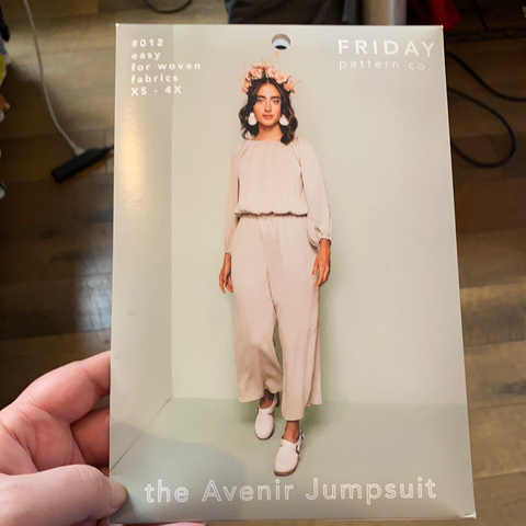 The Avenir Jumpsuit Pattern -- Friday Pattern Company