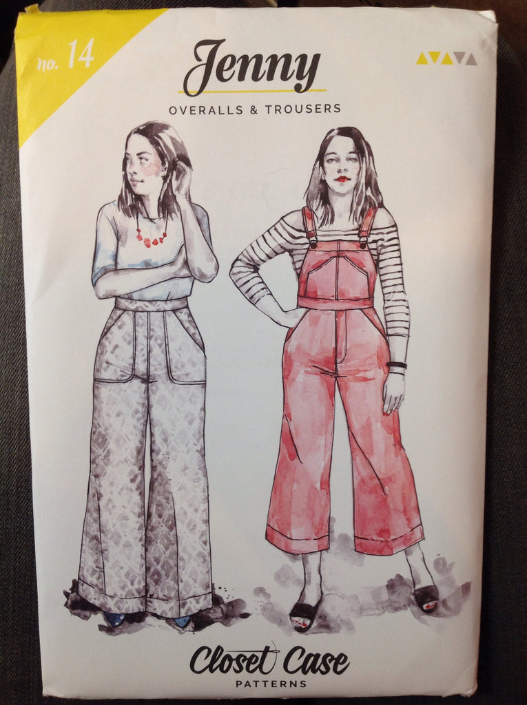 Closet Case Patterns Jenny Overalls and Trousers